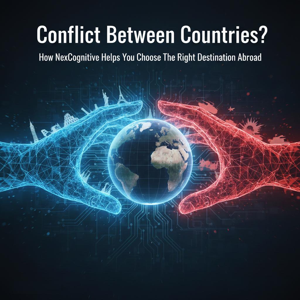 Conflict between countries? How NexCognitive helps you choose the right destination abroad