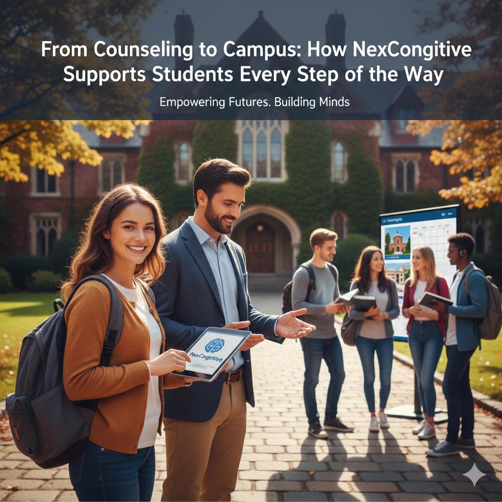 From Counseling to Campus: How NexCognitive Supports Students Every Step of the Way