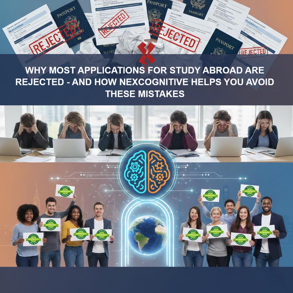 Why most applications for study abroad are rejected - and how NexCognitive helps you avoid these mistakes