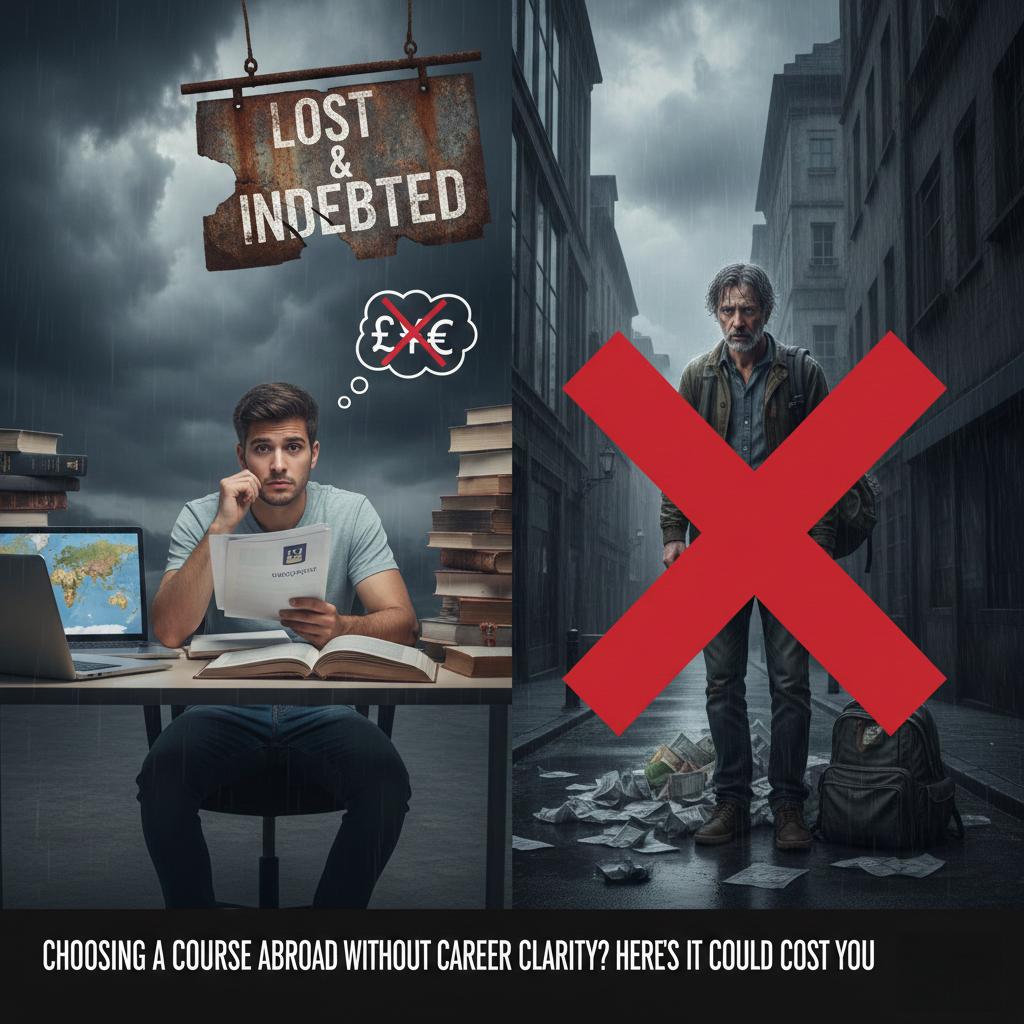 Choosing a course abroad without career clarity? Here's what it could cost you