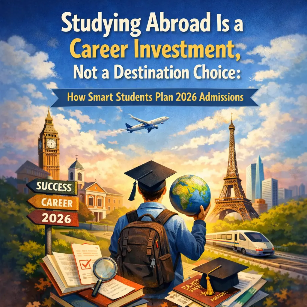 Studying Abroad Is a Career Investment, Not a Destination Choice: How Smart Students Plan 2026 Admissions